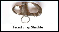 fixed snap shackle